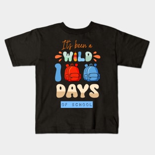 Colorful 100th Day Of School Kids T-Shirt